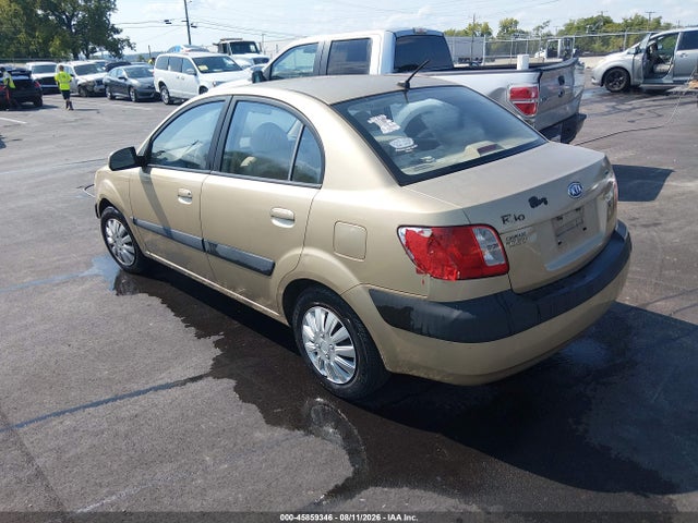 45859346 :رقم المزاد ، KNADE123376188341 vin ، 2007 Kia Rio Lx مزاد بيع