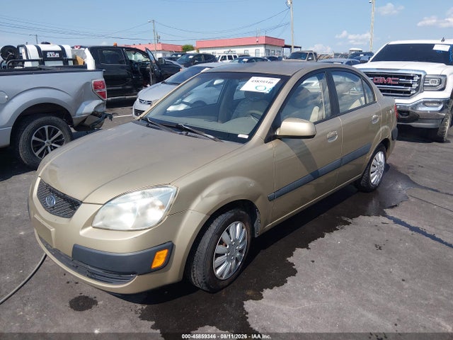 45859346 :رقم المزاد ، KNADE123376188341 vin ، 2007 Kia Rio Lx مزاد بيع