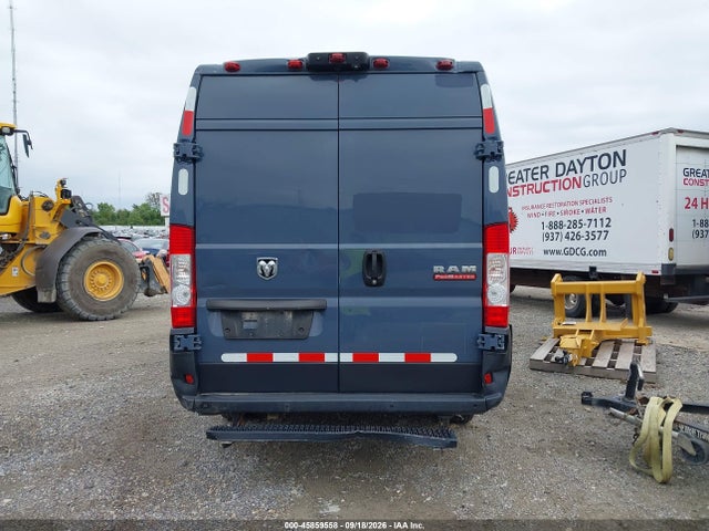 2020 Ram Promaster 3500 Cargo Van High Roof 159 Wb Ext მანქანა იყიდება აუქციონზე, vin: 3C6URVJG2LE108185, აუქციონის ნომერი: 45859558
