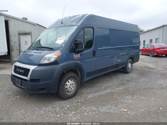 2020 Ram Promaster 3500 Cargo Van High Roof 159 Wb Ext მანქანა იყიდება აუქციონზე, vin: 3C6URVJG2LE108185, აუქციონის ნომერი: 45859558