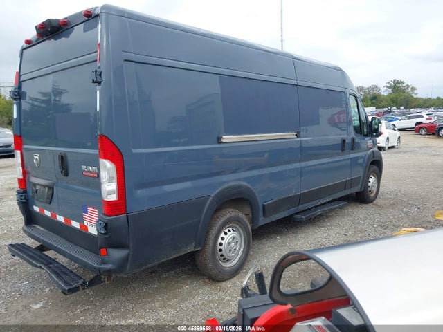 2020 Ram Promaster 3500 Cargo Van High Roof 159 Wb Ext მანქანა იყიდება აუქციონზე, vin: 3C6URVJG2LE108185, აუქციონის ნომერი: 45859558