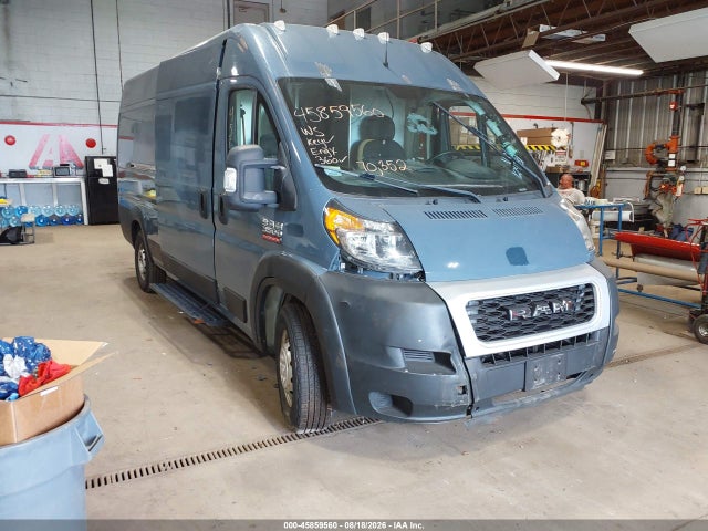 45859560 :رقم المزاد ، 3C6URVJGXLE124781 vin ، 2020 Ram Promaster 3500 Cargo Van High Roof 159 Wb Ext مزاد بيع