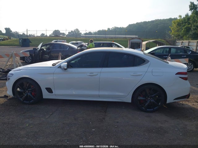 45859583 :رقم المزاد ، KMTG54TE3PU125495 vin ، 2023 Genesis G70 3.3t Rwd مزاد بيع
