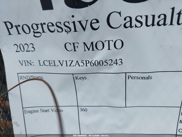 Продаж на аукціоні авто 2023 Cf Moto Uforce 1000 Xl, vin: LCELV1ZA6P6005243, номер лоту: 45859592