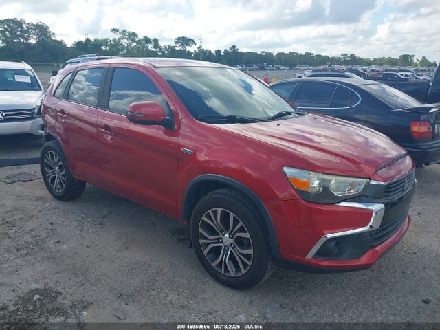 2016 Mitsubishi Outlander Sport 2.0 Es მანქანა იყიდება აუქციონზე, vin: JA4AP3AU1GZ041093, აუქციონის ნომერი: 45859595