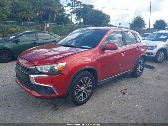 2016 Mitsubishi Outlander Sport 2.0 Es მანქანა იყიდება აუქციონზე, vin: JA4AP3AU1GZ041093, აუქციონის ნომერი: 45859595