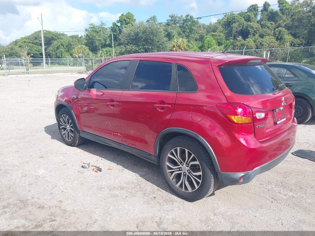 2016 Mitsubishi Outlander Sport 2.0 Es მანქანა იყიდება აუქციონზე, vin: JA4AP3AU1GZ041093, აუქციონის ნომერი: 45859595
