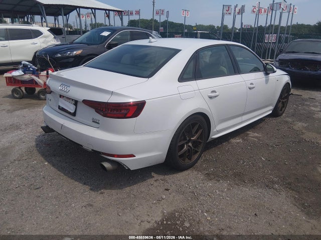 Продажа на аукционе авто 2018 Audi A4 2.0t Premium/2.0t Tech Premium, vin: WAUDNAF43JN013751, номер лота: 45859636