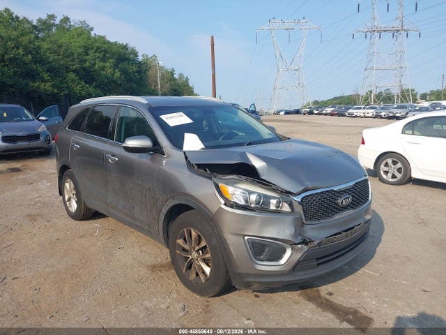 2017 Kia Sorento 2.4l Lx მანქანა იყიდება აუქციონზე, vin: 5XYPG4A38HG250375, აუქციონის ნომერი: 45859640