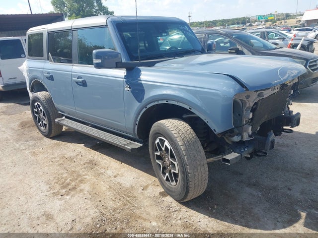 Продаж на аукціоні авто 2024 Ford Bronco Outer Banks, vin: 1FMDE8BH1RLB31644, номер лоту: 45859647