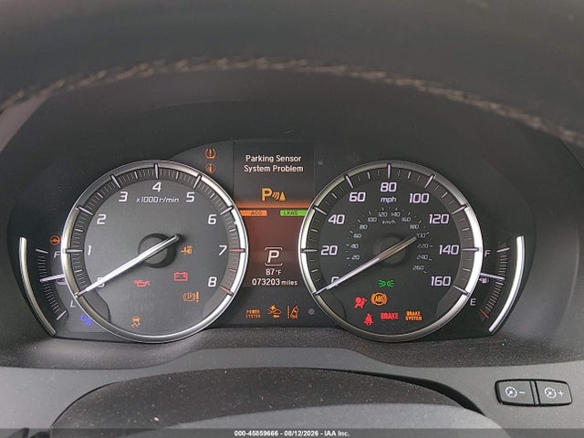 2020 Acura Mdx Sport Hybrid Technology Package მანქანა იყიდება აუქციონზე, vin: 5J8YD7H55LL001634, აუქციონის ნომერი: 45859666