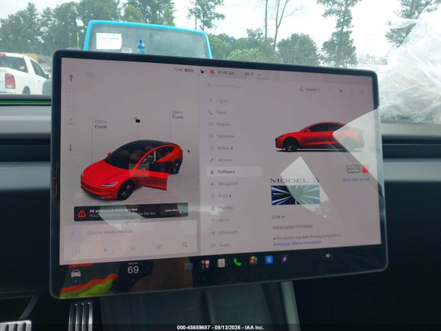 Aukcja sprzedaży 2026 Tesla Model 3 Performance All-wheel Drive, vin: 5YJ3E1ET7TF179053, numer aukcji: 45859687