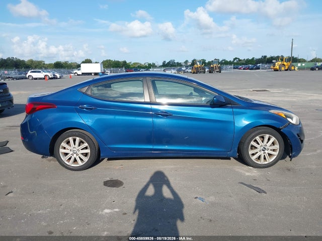 Продажа на аукционе авто 2016 Hyundai Elantra Se, vin: KMHDH4AE4GU544477, номер лота: 45859926