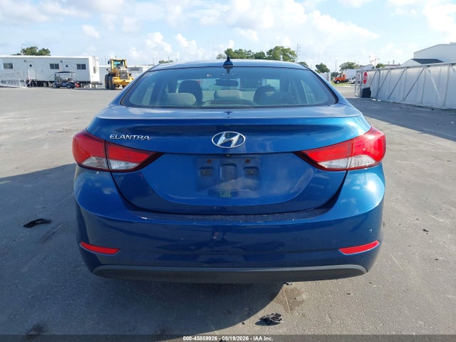 Продажа на аукционе авто 2016 Hyundai Elantra Se, vin: KMHDH4AE4GU544477, номер лота: 45859926