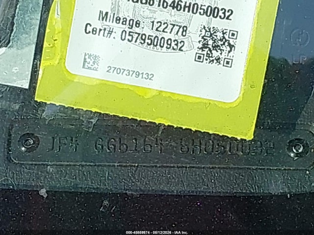 45859974 :رقم المزاد ، JF4GG61646H050032 vin ، 2006 Saab 9-2x 2.5i مزاد بيع
