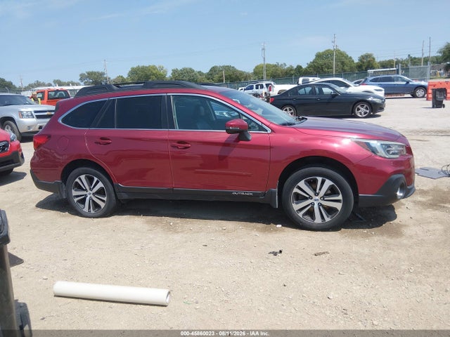 45860023 :رقم المزاد ، 4S4BSENC0J3332213 vin ، 2018 Subaru Outback 3.6r Limited مزاد بيع