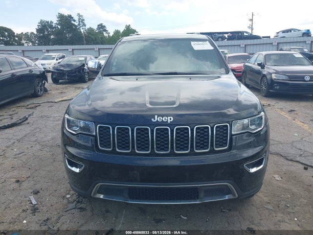 45860033 :رقم المزاد ، 1C4RJFBGXKC712034 vin ، 2019 Jeep Grand Cherokee Limited 4x4 مزاد بيع
