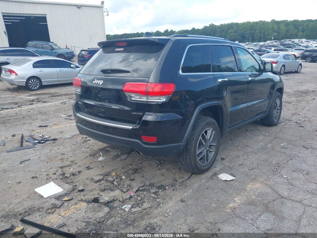 45860033 :رقم المزاد ، 1C4RJFBGXKC712034 vin ، 2019 Jeep Grand Cherokee Limited 4x4 مزاد بيع