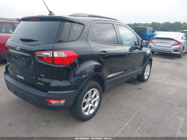 Продажа на аукционе авто 2020 Ford Ecosport Se, vin: MAJ6S3GL3LC323750, номер лота: 45860062