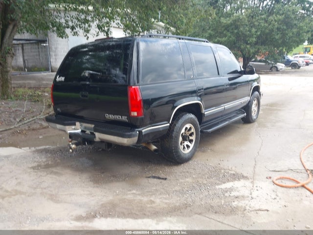 1999 Chevrolet Tahoe Ls მანქანა იყიდება აუქციონზე, vin: 1GNEK13R2XJ325731, აუქციონის ნომერი: 45860084