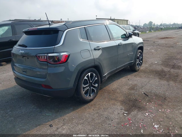 Продажа на аукционе авто 2023 Jeep Compass Limited 4x4, vin: 3C4NJDCN0PT551513, номер лота: 45860087