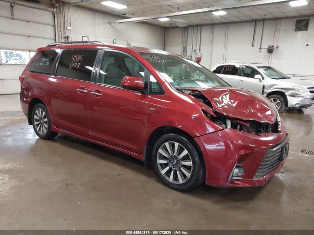 Aukcja sprzedaży 2018 Toyota Sienna Xle 7 Passenger, vin: 5TDDZ3DC1JS209503, numer aukcji: 45860178