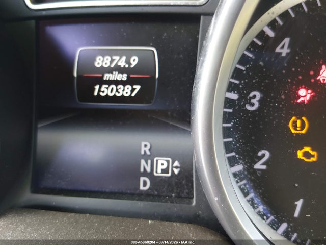 45860204 :رقم المزاد ، 4JGDA5HB7FA558766 vin ، 2015 Mercedes-benz Ml 350 4matic مزاد بيع