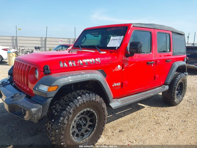 Aukcja sprzedaży 2019 Jeep Wrangler Unlimited Sport 4x4, vin: 1C4HJXDG3KW504168, numer aukcji: 45860251