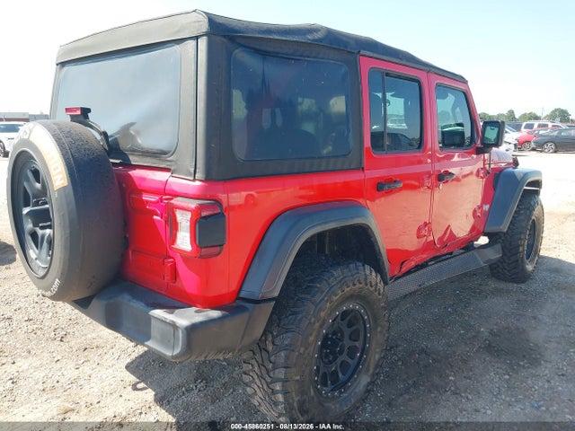 Aukcja sprzedaży 2019 Jeep Wrangler Unlimited Sport 4x4, vin: 1C4HJXDG3KW504168, numer aukcji: 45860251