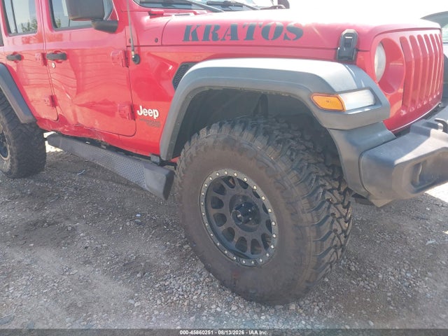 Aukcja sprzedaży 2019 Jeep Wrangler Unlimited Sport 4x4, vin: 1C4HJXDG3KW504168, numer aukcji: 45860251