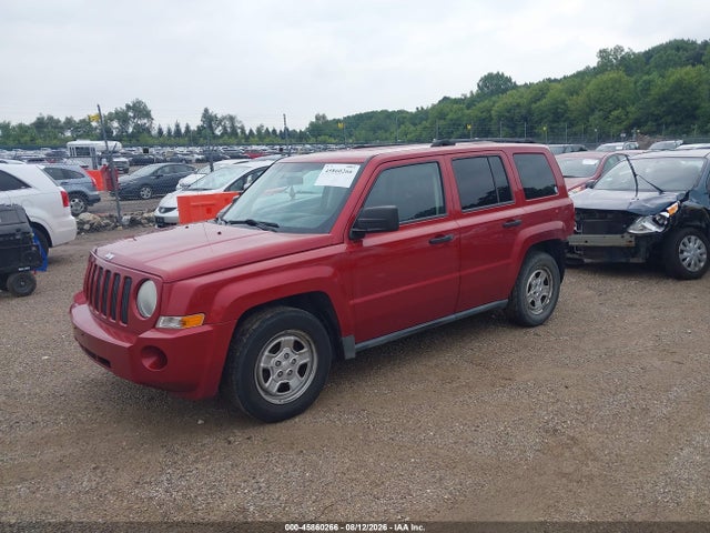 Продажа на аукционе авто 2008 Jeep Patriot Sport, vin: 1J8FT28W08D708025, номер лота: 45860266