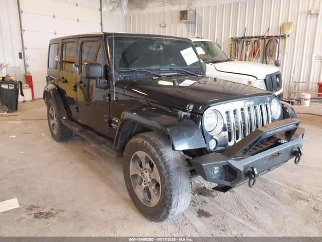Продажа на аукционе авто 2016 Jeep Wrangler Unlimited Sahara, vin: 1C4BJWEG5GL111795, номер лота: 45860280
