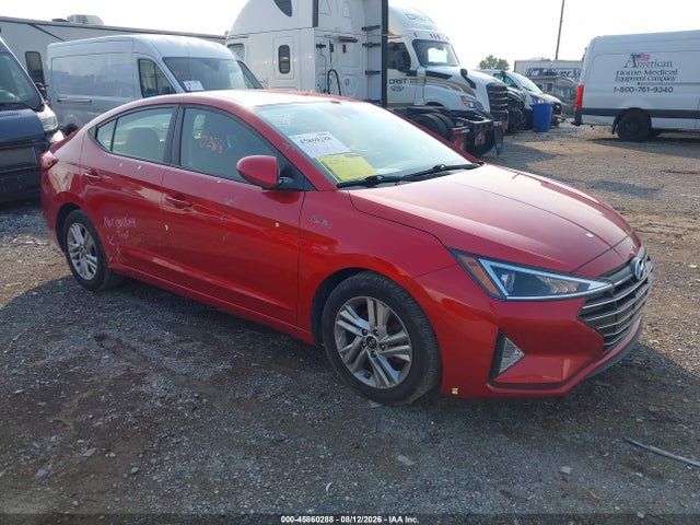 Продажа на аукционе авто 2020 Hyundai Elantra Sel, vin: 5NPD84LF4LH632492, номер лота: 45860288