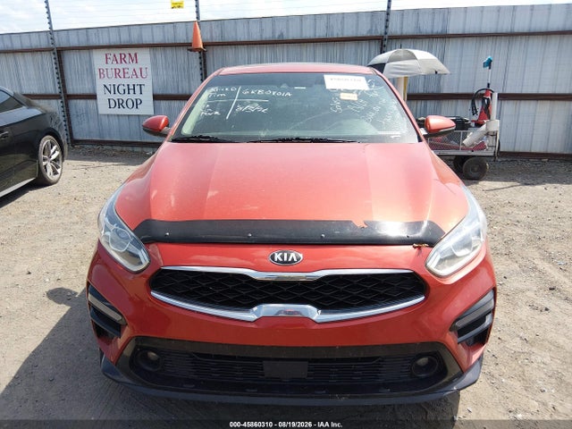 2019 Kia Forte Ex მანქანა იყიდება აუქციონზე, vin: 3KPF54AD6KE067894, აუქციონის ნომერი: 45860310
