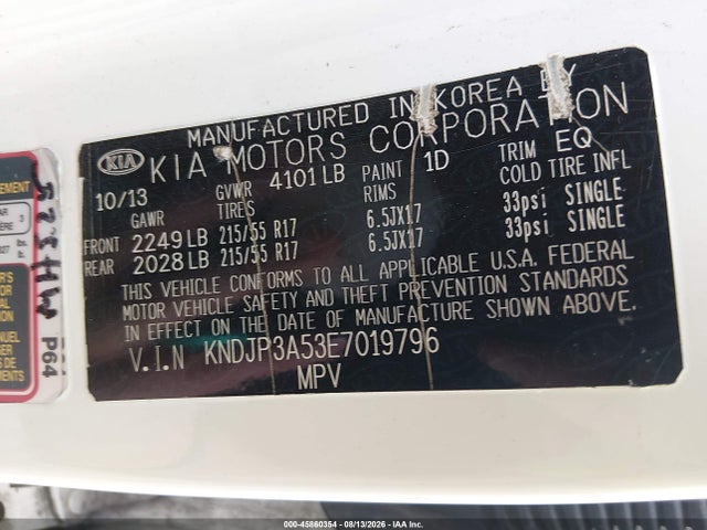 Продаж на аукціоні авто 2014 Kia Soul +, vin: KNDJP3A53E7019796, номер лоту: 45860354