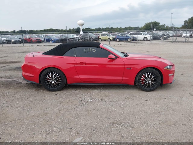 Продажа на аукционе авто 2019 Ford Mustang Gt Premium, vin: 1FATP8FF4K5150188, номер лота: 45860372