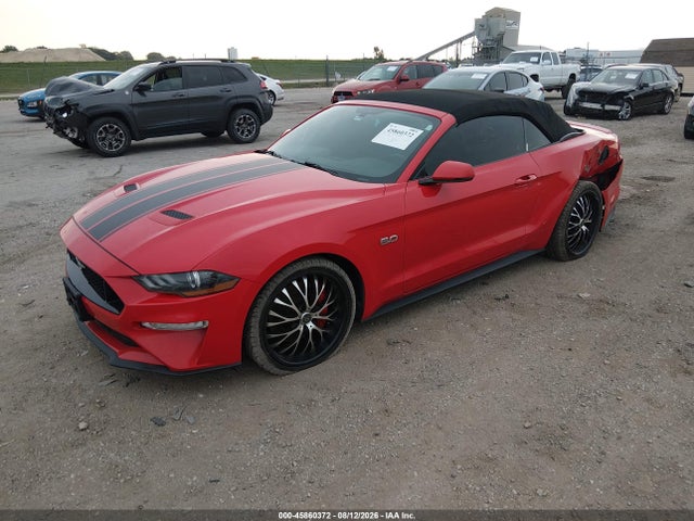 Продажа на аукционе авто 2019 Ford Mustang Gt Premium, vin: 1FATP8FF4K5150188, номер лота: 45860372