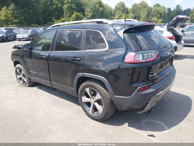 2019 Jeep Cherokee Limited 4x4 მანქანა იყიდება აუქციონზე, vin: 1C4PJMDX8KD156535, აუქციონის ნომერი: 45860424