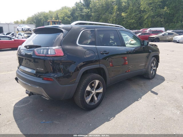 2019 Jeep Cherokee Limited 4x4 მანქანა იყიდება აუქციონზე, vin: 1C4PJMDX8KD156535, აუქციონის ნომერი: 45860424