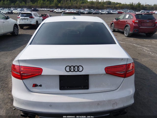 45860443 :رقم المزاد ، WAUBGAFL0FA033186 vin ، 2015 Audi S4 3.0t Premium Plus مزاد بيع