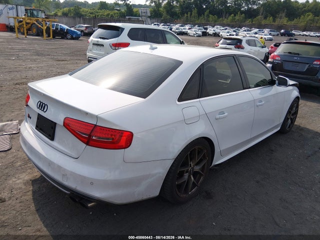 45860443 :رقم المزاد ، WAUBGAFL0FA033186 vin ، 2015 Audi S4 3.0t Premium Plus مزاد بيع