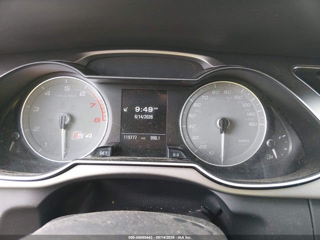 45860443 :رقم المزاد ، WAUBGAFL0FA033186 vin ، 2015 Audi S4 3.0t Premium Plus مزاد بيع