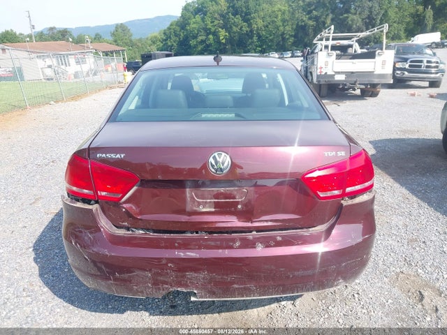 2013 Volkswagen Passat 2.0l Tdi Se მანქანა იყიდება აუქციონზე, vin: 1VWBN7A37DC133271, აუქციონის ნომერი: 45860457