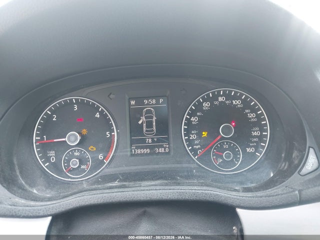 2013 Volkswagen Passat 2.0l Tdi Se მანქანა იყიდება აუქციონზე, vin: 1VWBN7A37DC133271, აუქციონის ნომერი: 45860457