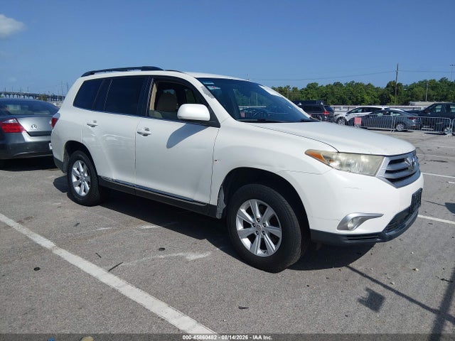2012 Toyota Highlander Base V6 მანქანა იყიდება აუქციონზე, vin: 5TDZK3EH9CS058658, აუქციონის ნომერი: 45860482