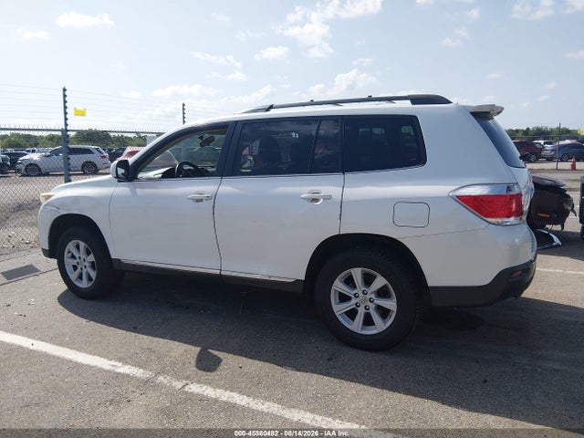 2012 Toyota Highlander Base V6 მანქანა იყიდება აუქციონზე, vin: 5TDZK3EH9CS058658, აუქციონის ნომერი: 45860482