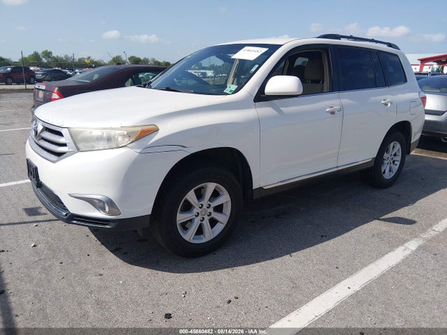 2012 Toyota Highlander Base V6 მანქანა იყიდება აუქციონზე, vin: 5TDZK3EH9CS058658, აუქციონის ნომერი: 45860482