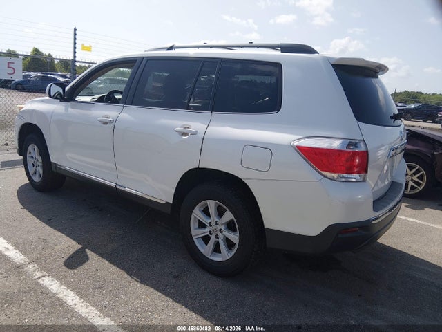 2012 Toyota Highlander Base V6 მანქანა იყიდება აუქციონზე, vin: 5TDZK3EH9CS058658, აუქციონის ნომერი: 45860482