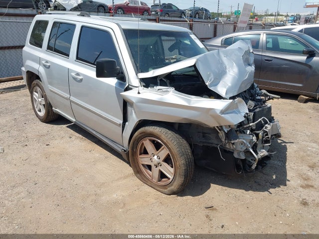 2010 Jeep Patriot Limited მანქანა იყიდება აუქციონზე, vin: 1J4NF4GB1AD519047, აუქციონის ნომერი: 45860486