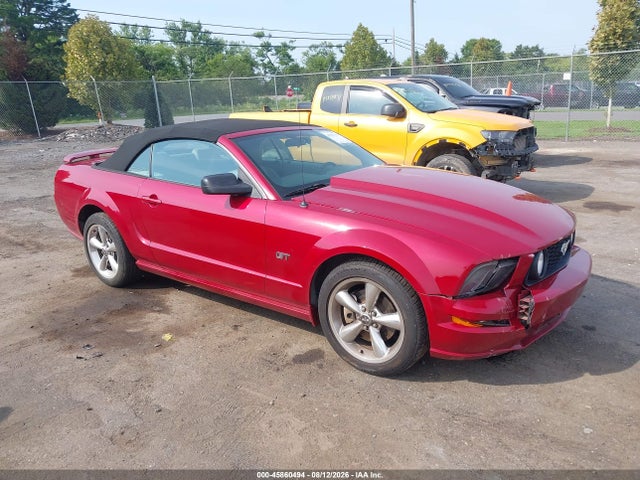 45860494 :رقم المزاد ، 1ZVHT85HX85162737 vin ، 2008 Ford Mustang Gt Deluxe/gt Premium مزاد بيع